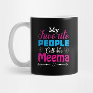 My People Call Me Meema -  (Bubbe - Grandmother) Mug